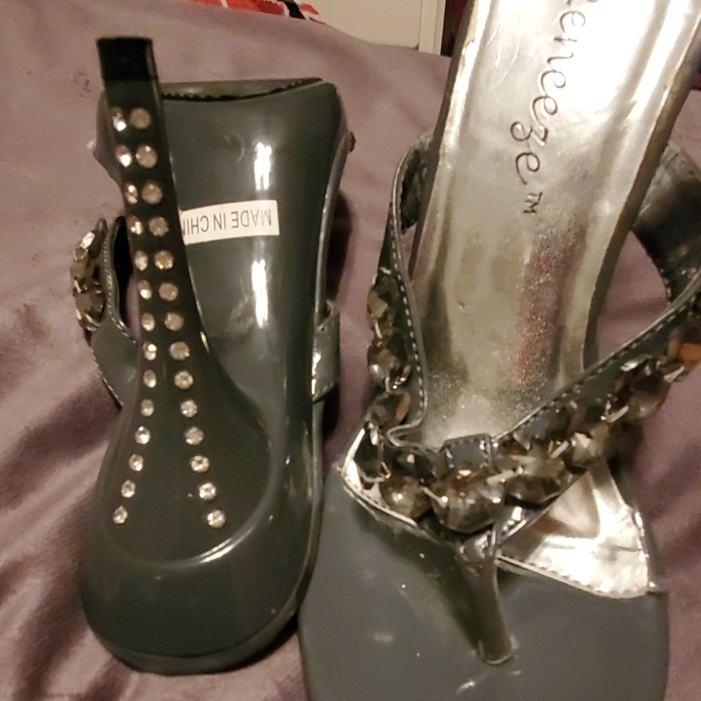 Sparkly High Heels